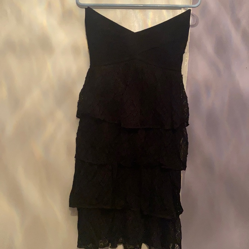 BEBE strapless vintage dress